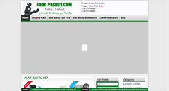 Desktop Screenshot of kadopasutri.com