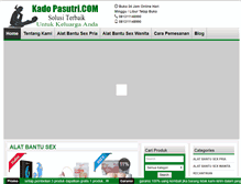 Tablet Screenshot of kadopasutri.com
